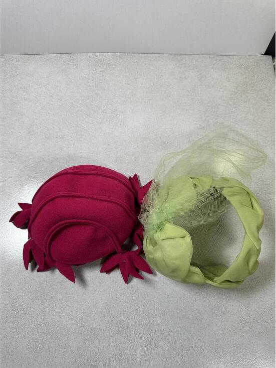 VTG Women’s Hat Lot Fascinator Pillbox Veil Mink Wool 6 Pc Merrimac main image 5